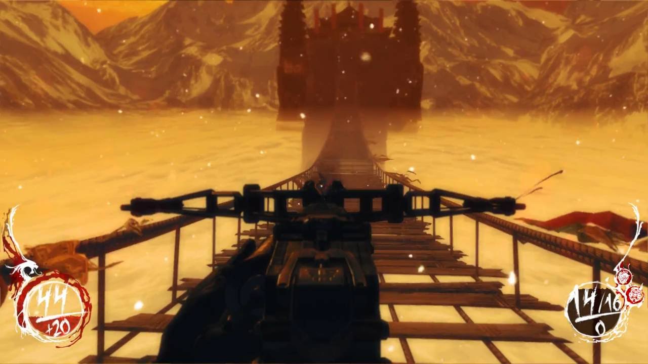 Shadow Warrior - Bridge Of Death Clip Insane Difficulty 4K60FPS