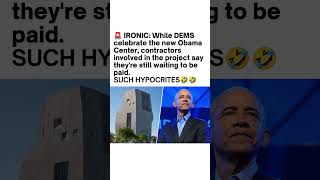 Obama Center Payment Controversy? 🚨