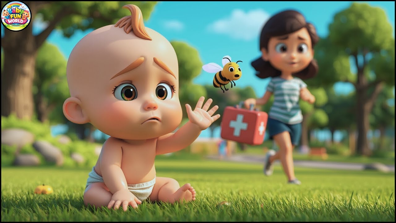“Buzz Off, Bugs! 🐝🛑 Stay Safe & Learn Fun Safety Tips for Kids”