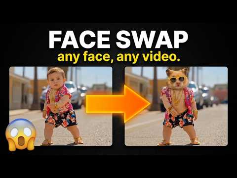 I Put a Hamster's Face on a Real Video Using AI (Face Swap Tutorial)