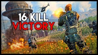 16 Kill WIN & Secret Nuketown Tunnels! - COD Battle Royale! (Call of Duty Blackout Gameplay)