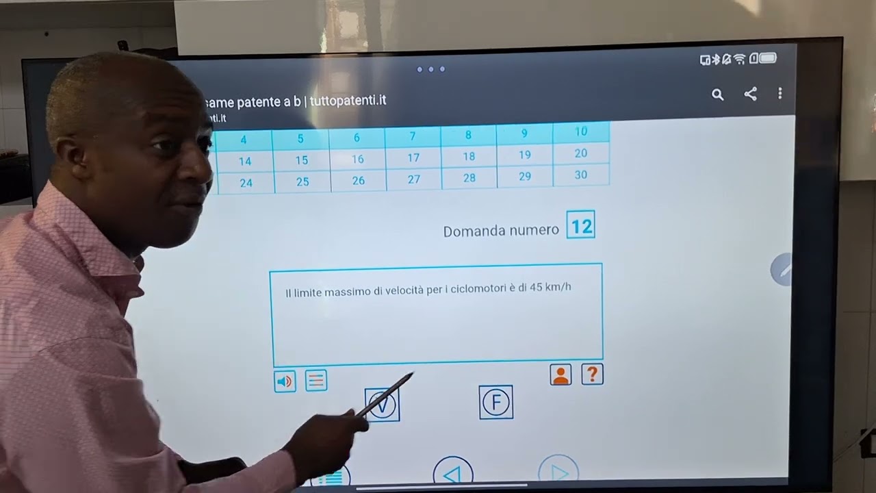 Italian driving school Quiz in twi version/ Charlset driving lessons in twi