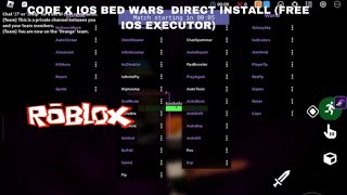CODEX IOS BEDWARS SCRIPT SHOWCASE VAPEV (FREE ROBLOX IOS EXECUTOR) (FREE-OP)