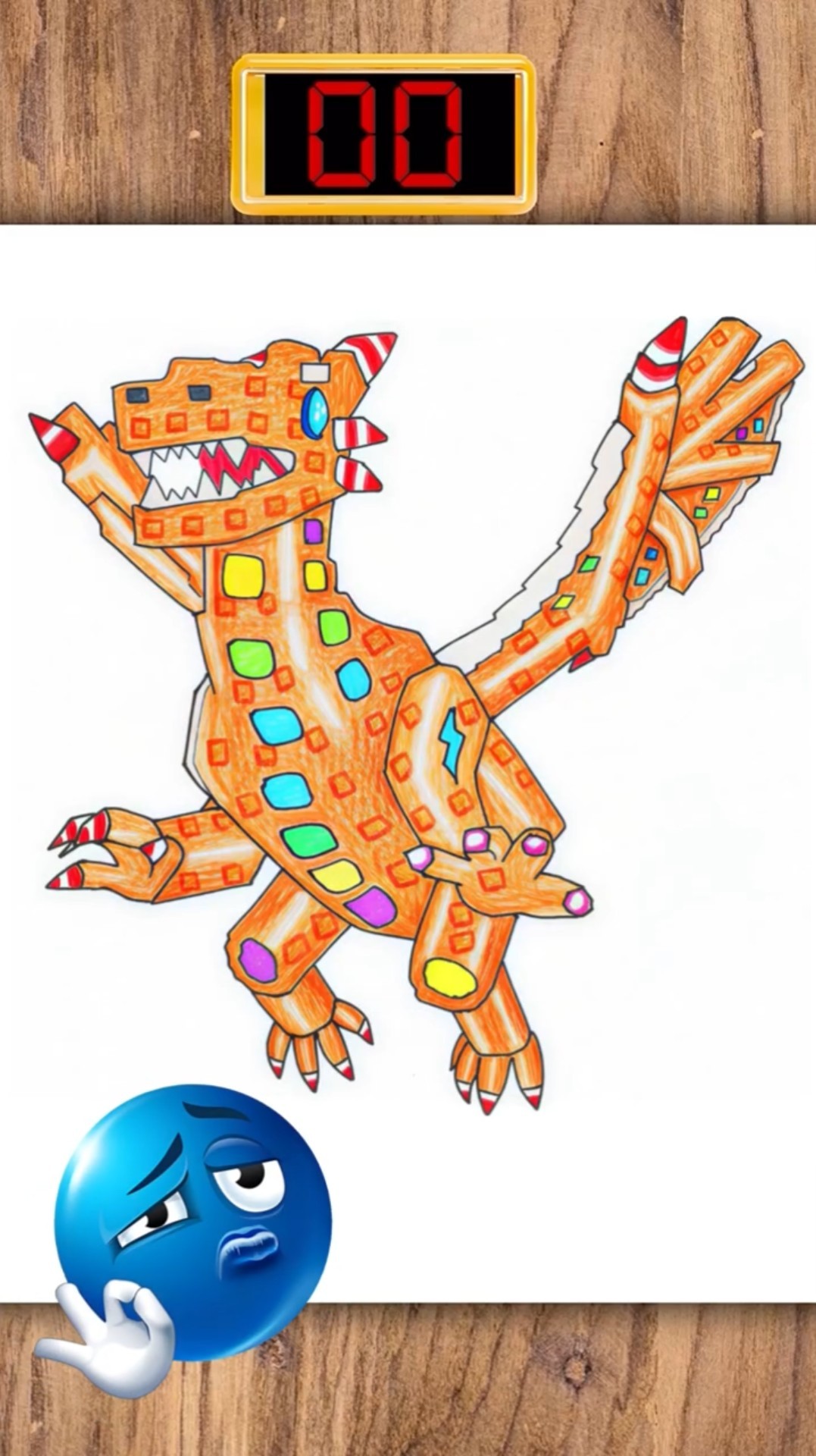 Dragon Gingerini Drawing in 40 Sec Steal a Brainrot - YouTube