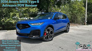 2026 Acura MDX Type S Advance POV Review. What’s New For The 2026 Model Year?