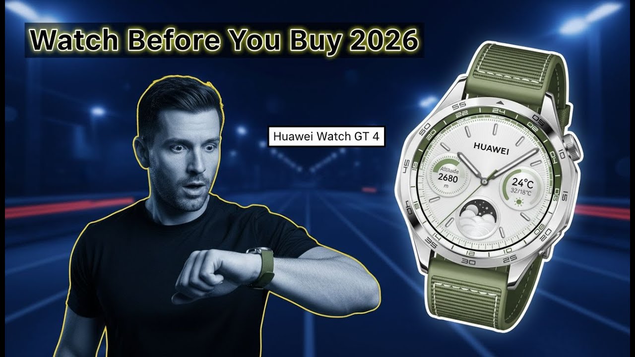 Huawei Watch GT 4 review 2026 – Watch before you BUY