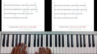 Come Alive (Dry Bones) - Piano Tutorial