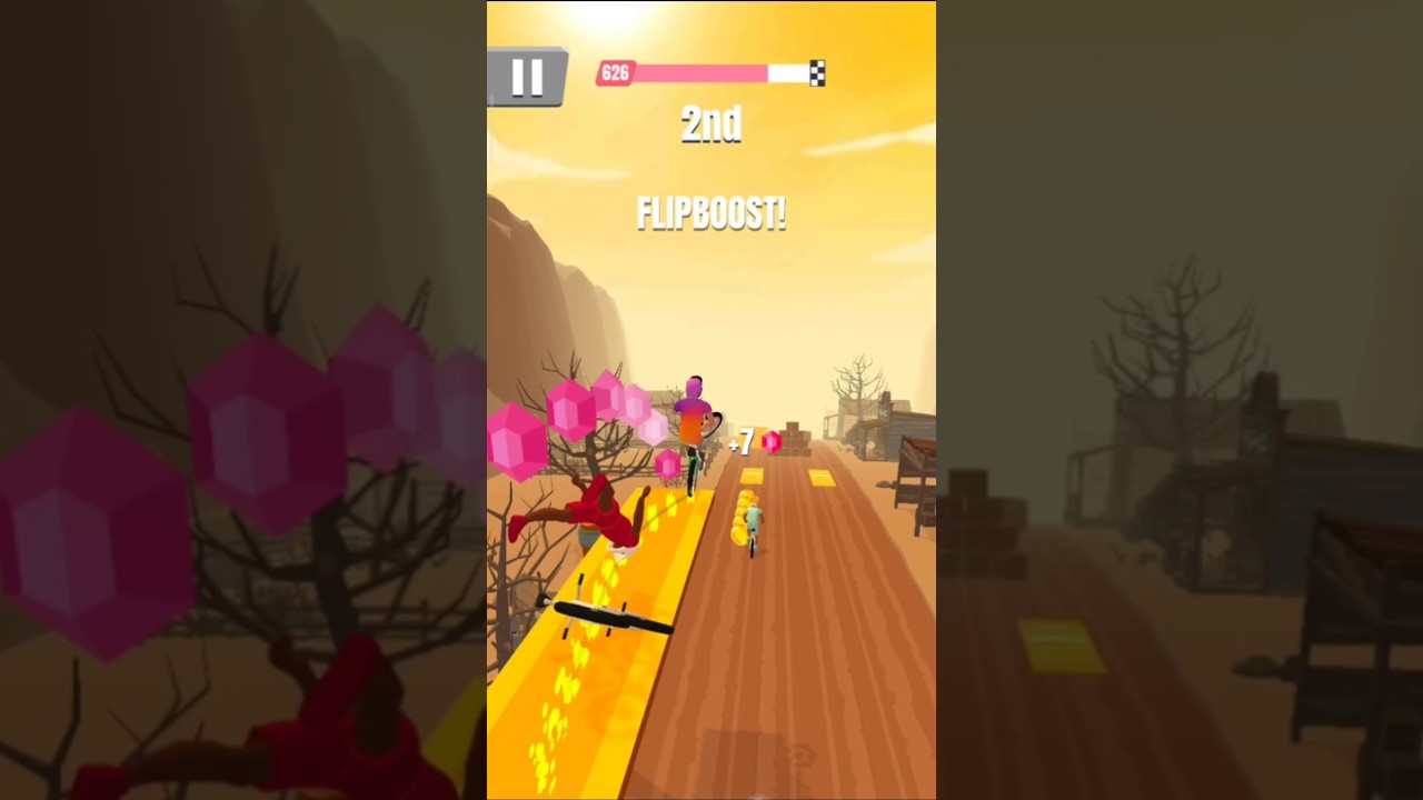 BIKE RUSH LEVEL 626 WITH ROMET BIKE IN WILD WEST 😴 