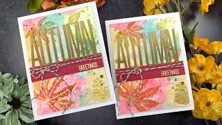 Autumn Greetings Cards with Amy Rysavy