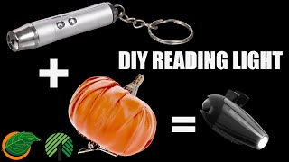 DIY Reading Light from Dollar Tree Parts