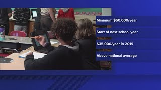 Tennessee teachers' minimum salary to increase next year