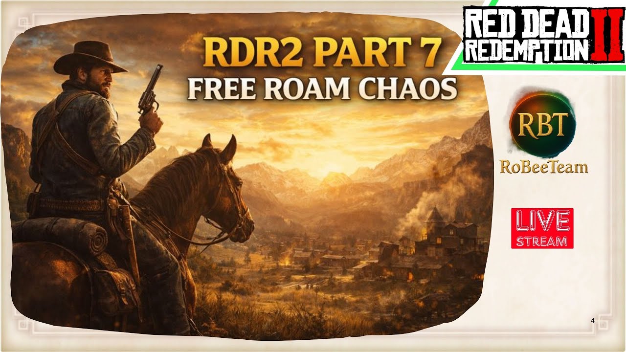 RDR2 Part 7 – Free Roam & Side Quest | Jelajah Wild West Tanpa Micah 🤠