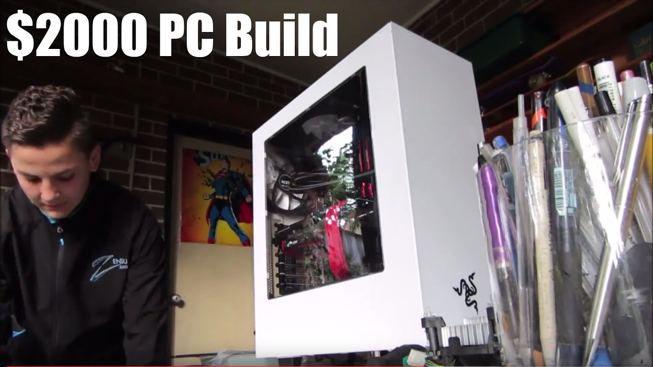 $2000 gaming pc 2015 - NZXT s340