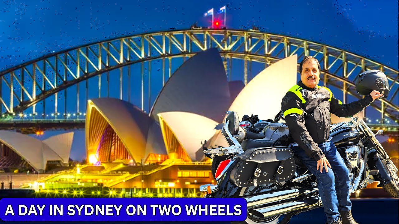 Исследую достопримечательности Сиднея на мотоцикле | Лучший город Австралии