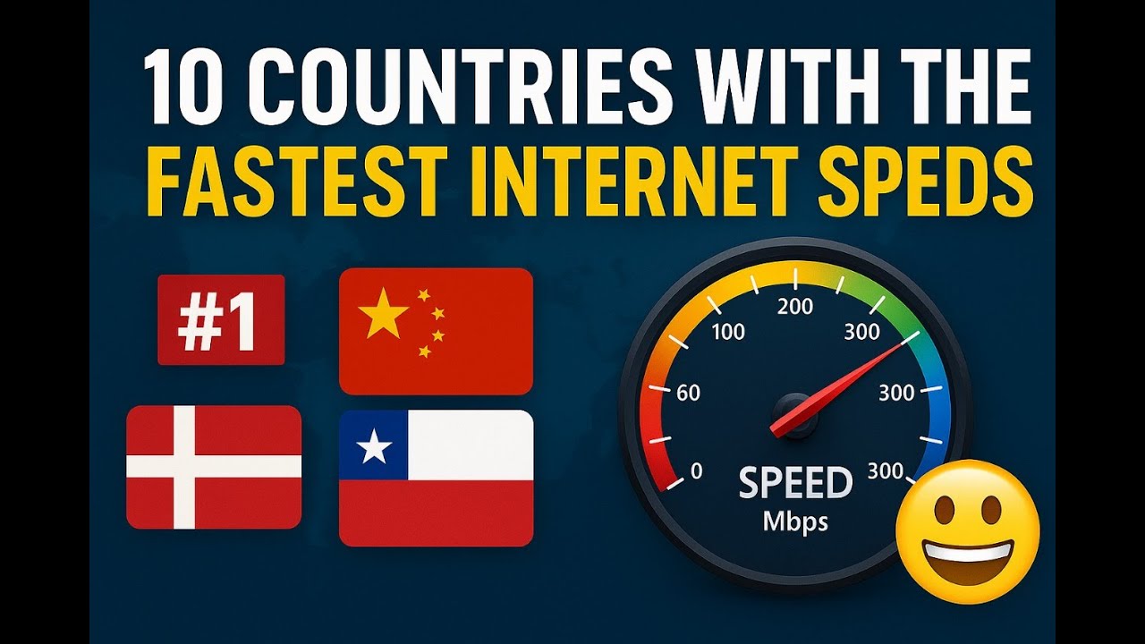 Top 10 Countries With Insanely Fast Internet – You Won’t Believe #1!
