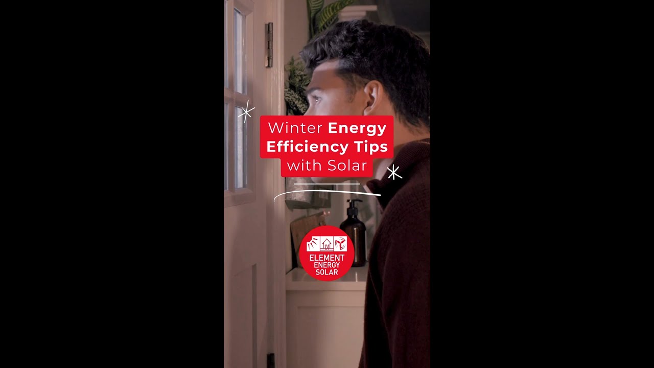 Winter Energy Efficiency with Solar!