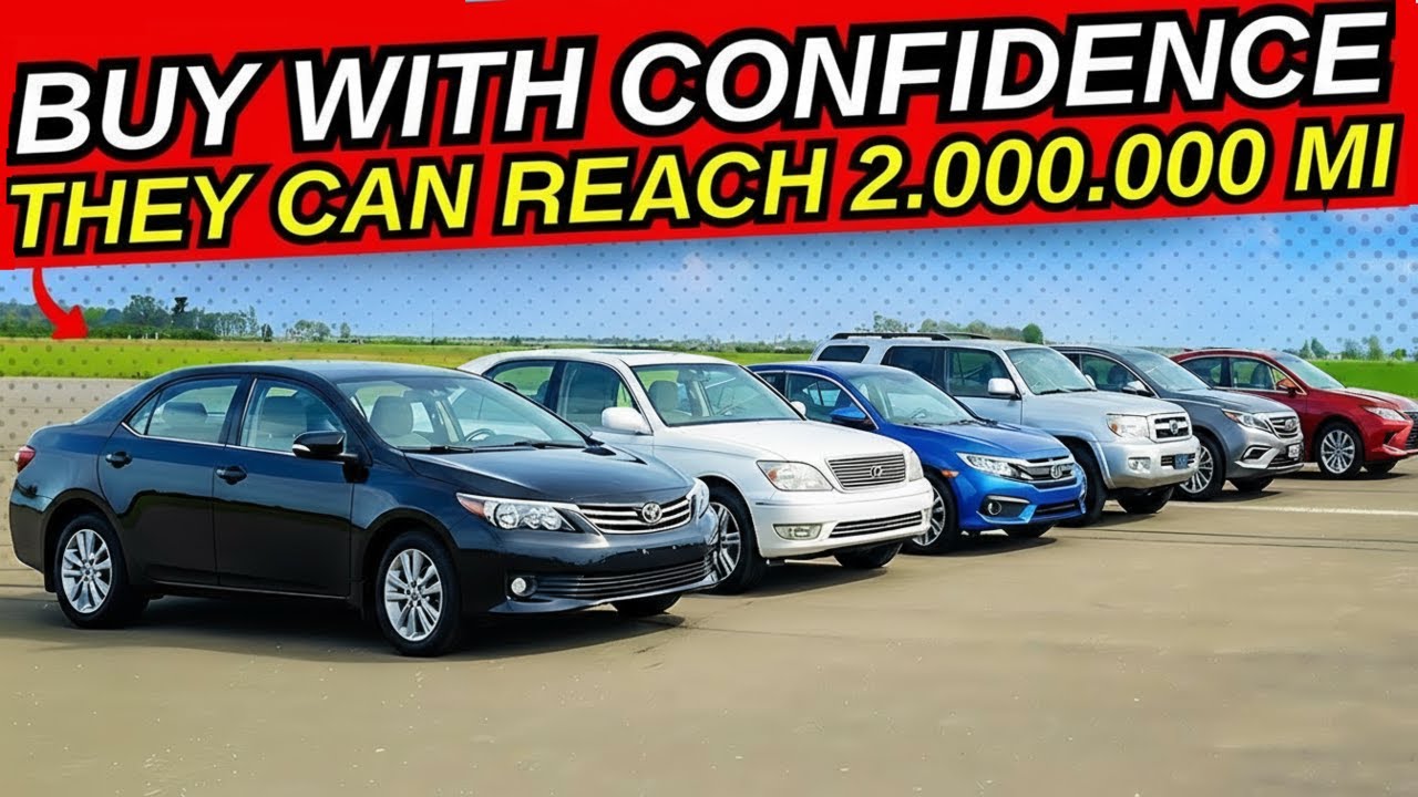 9 старых автомобилей 2000-х годов, которые прослужат буквально ВЕЧНО