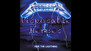 Metallicadisposable Heroeswith The Ride The Lighting Guitar Tone