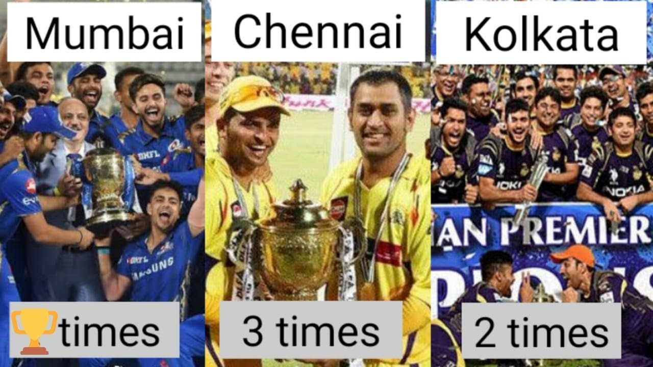 ipl title winner