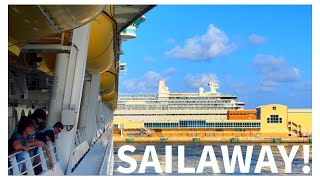 Liberty of the Seas Sailaway!