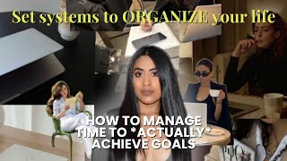 Mastering the art of a BUSY schedule to achieve GOALS | time blocking & daily habits, productivity screenshot 4