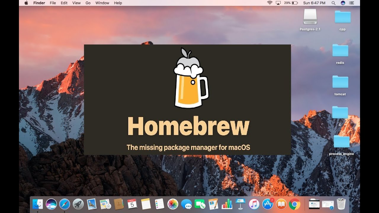 install homebrew for mac
