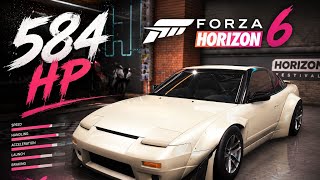 Forza Horizon 6 Nissan 584HP 240SX 13 Customization! (FH6 Gameplay) 