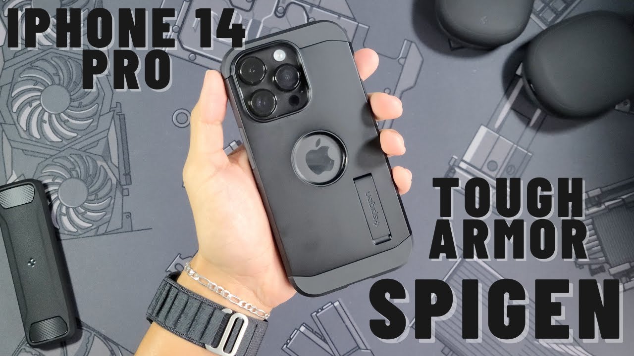 iPhone 14 Pro Spigen Case Review : Tough Armor Protection 