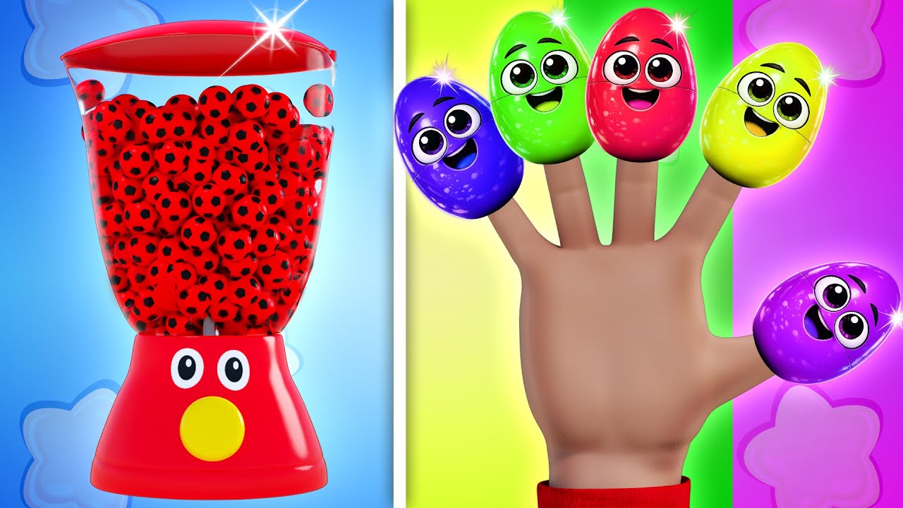 Aprende los colores con Huevos Super Sorpresa | Gran colección de dibujos animados para niños