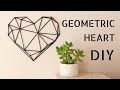 DIY - Geometric Heart [Wall Art]