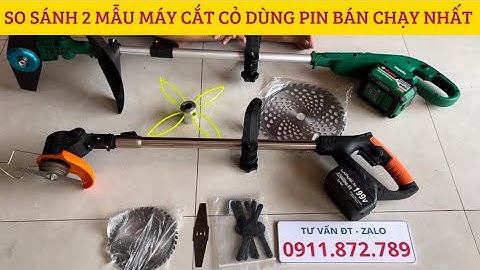 So Sánh 2 Mẫu Máy Cắt Cỏ Dùng Pin Đang Được Sử Dụng Nhiều Nhất Hiện Nay