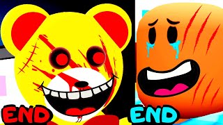 Roblox - All 11 Endings - 4 Piggy Games!