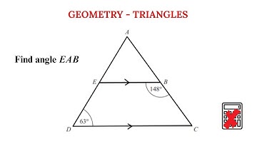 Edexcel GCSE Maths (1MA1) | Higher Tier | Geometry – Triangles & Angles | Exam Style Qtn | Nov 2020