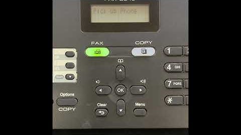 Sending & Receiving  By Brother IntelliFAX 2840