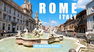 Rome -  ITALY -  4K Walking Video