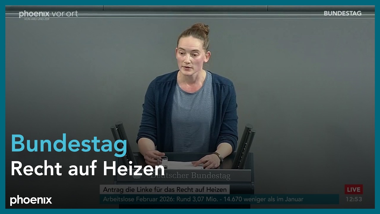 Bundestagsdebatte zum Recht auf Heizen am 27.02.26