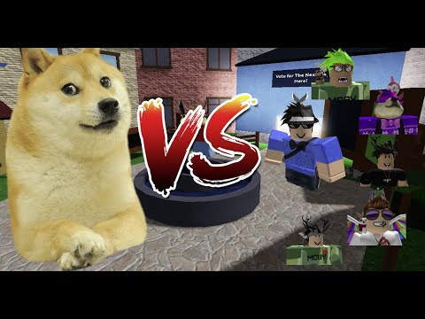 Epic Boo Squad Vs Doge Squad In Mm2 Read Desc Youtube - doge meme shiba 09 roblox