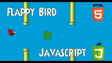 Make a Flappy Bird game in JavaScript | HTML | Phaser.js
