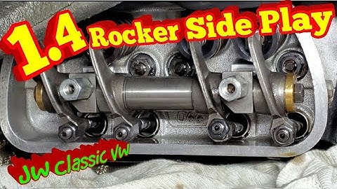 Air-Cooled VW Rocker Shaft Side Play Adjustment | 1.4:1 High Lift Rockers | JW Classic VW