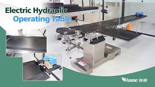 Carbon Fiber Electric Hydraulic Operating Table with Extension Surgical Board and Head Frame