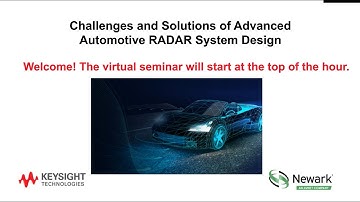 Challenges and Solutions of Advanced Automotive RADAR System Design