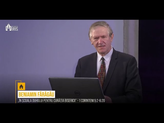 „În școala Duhului pentru curăția bisericii” (1 Cor. 5:1-6:20) | Biserica Iris 7.02.2021, Program 3