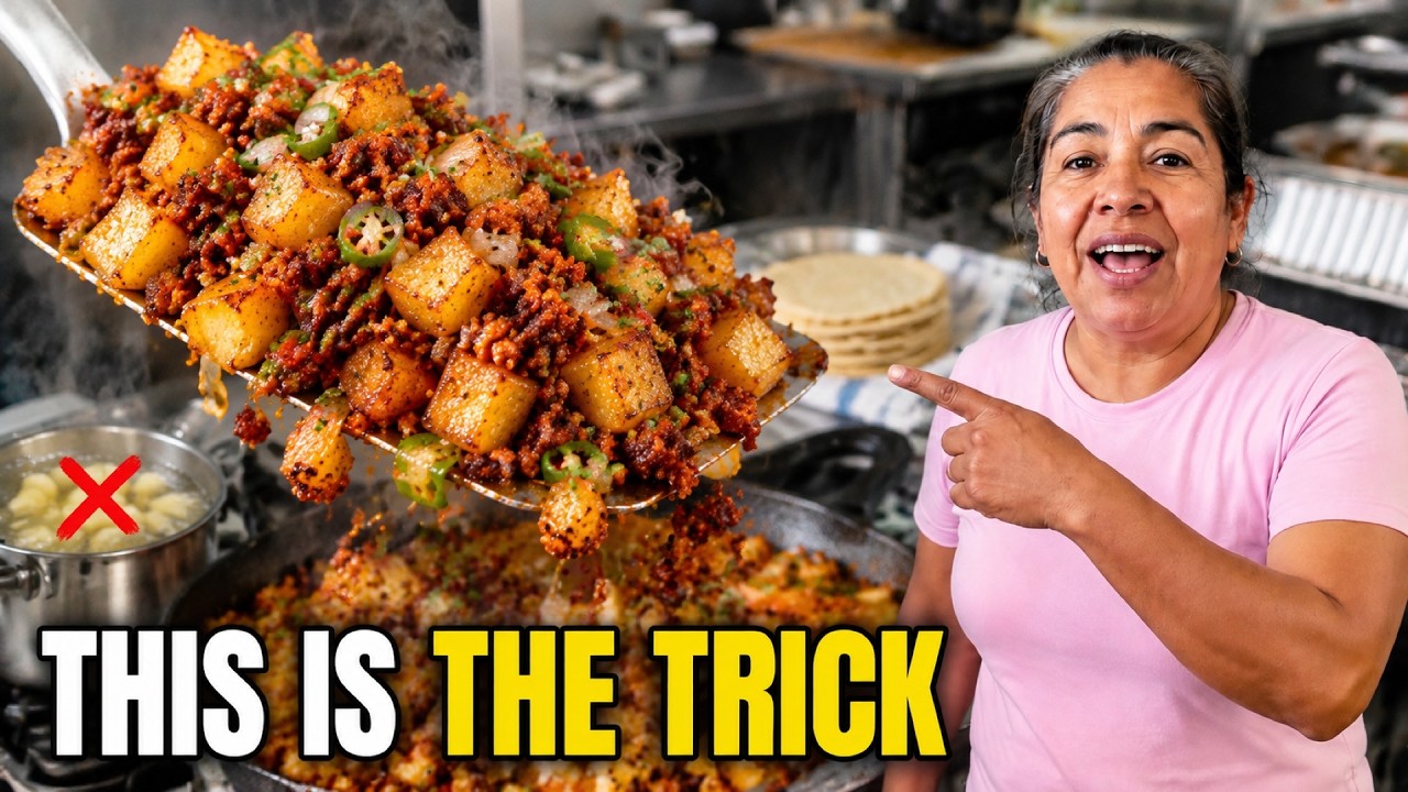 NEVER Boil Your Potatoes Again, Try This Old Mexican Trick