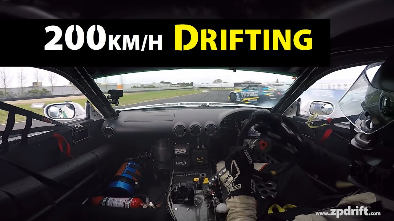 RAW DRIFTING AT 200KMH