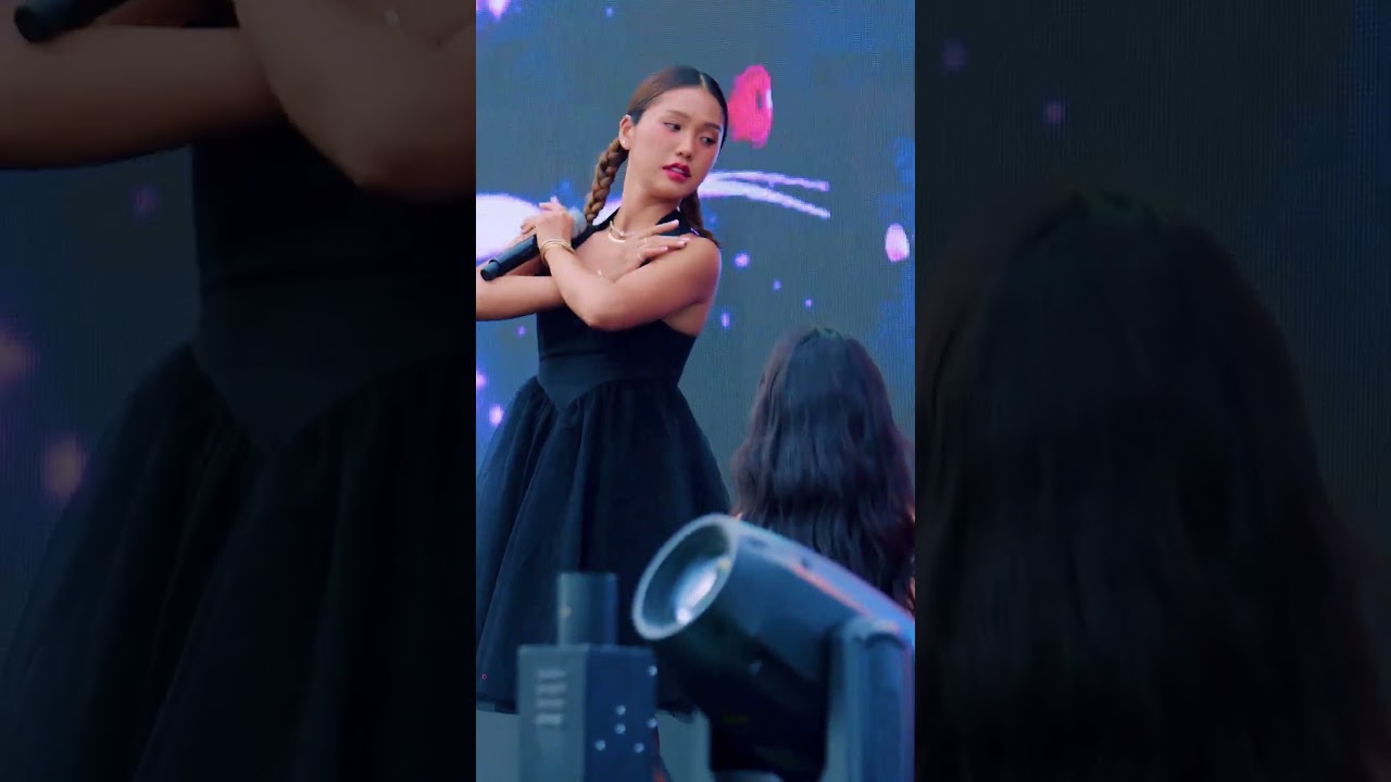 유빈이 한테 메롱하는 미미 오마이걸 비밀정원 @240605 세종시 전통시장 청년상인 축제 직캠