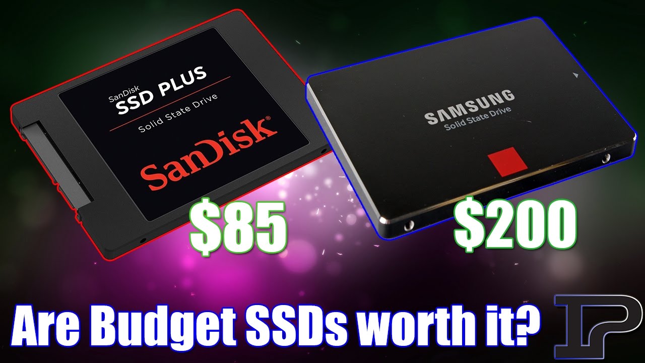 Cafe Synes godt om lunken Are Budget SSDs worth it? (Budget VS High End SSDs) - YouTube