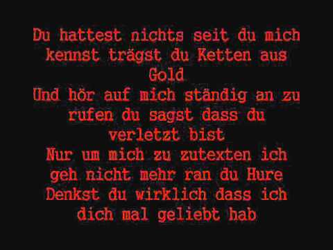 Ich habe dich nie geliebt x´3 - YouTube