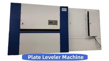 Plate Straightening Machine,Plate Leveler Machine,Sheet Metal Leveling Machine To USA