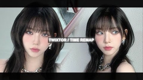 after effects twixtor / time remap tutorial