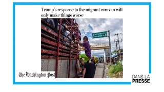 Caravane des migrants : Trump 
